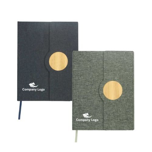 A5 Notebooks with Bamboo & Magnetic Closure