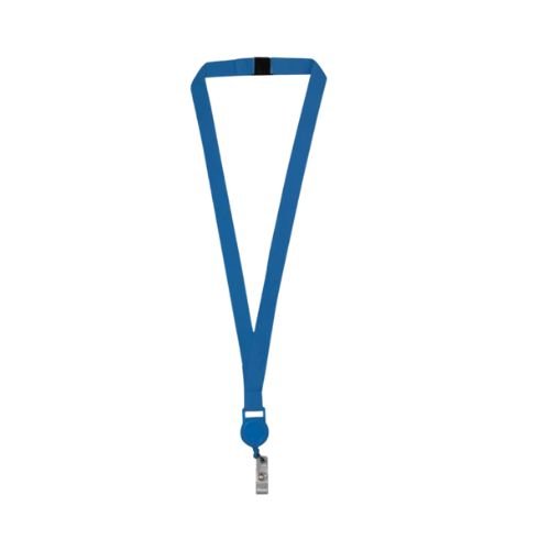 Lanyard with Reel Badge and Safety Lock