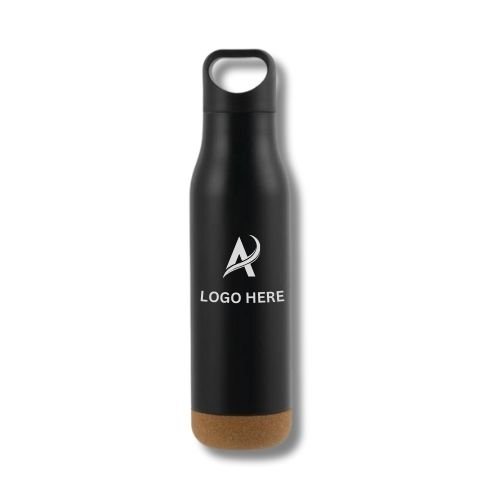 Giftology Insulated Water Bottle with Cork Base