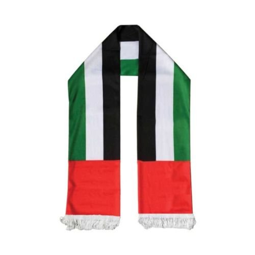 UAE Flag Satin Scarfs