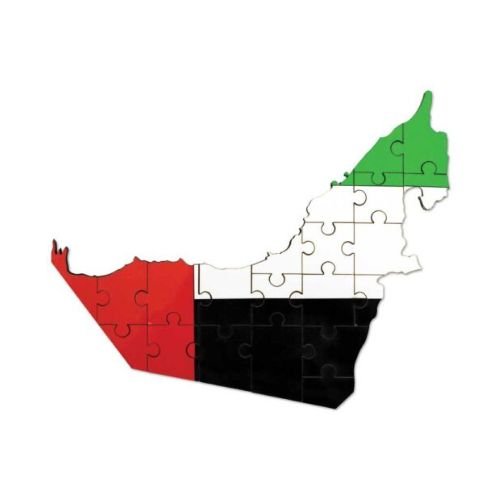 UAE Map Hardboard Puzzles