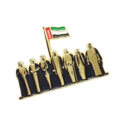 UAE Metal Badges (Gold)