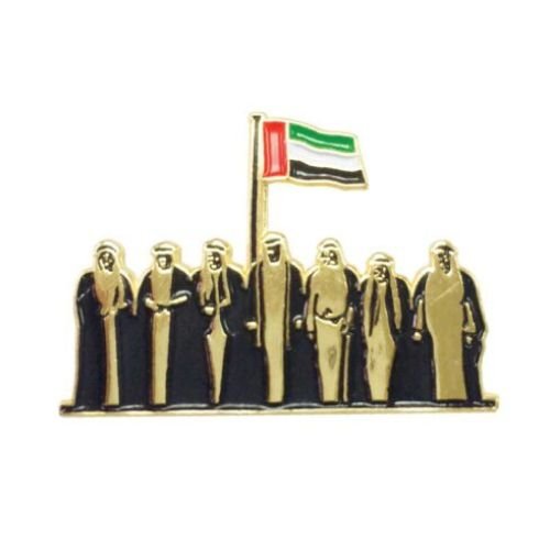 UAE Metal Badges (Gold)