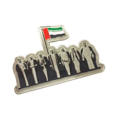 UAE Metal Badges (Silver)