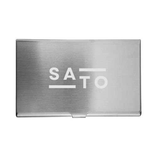 Steel Business Card Holder