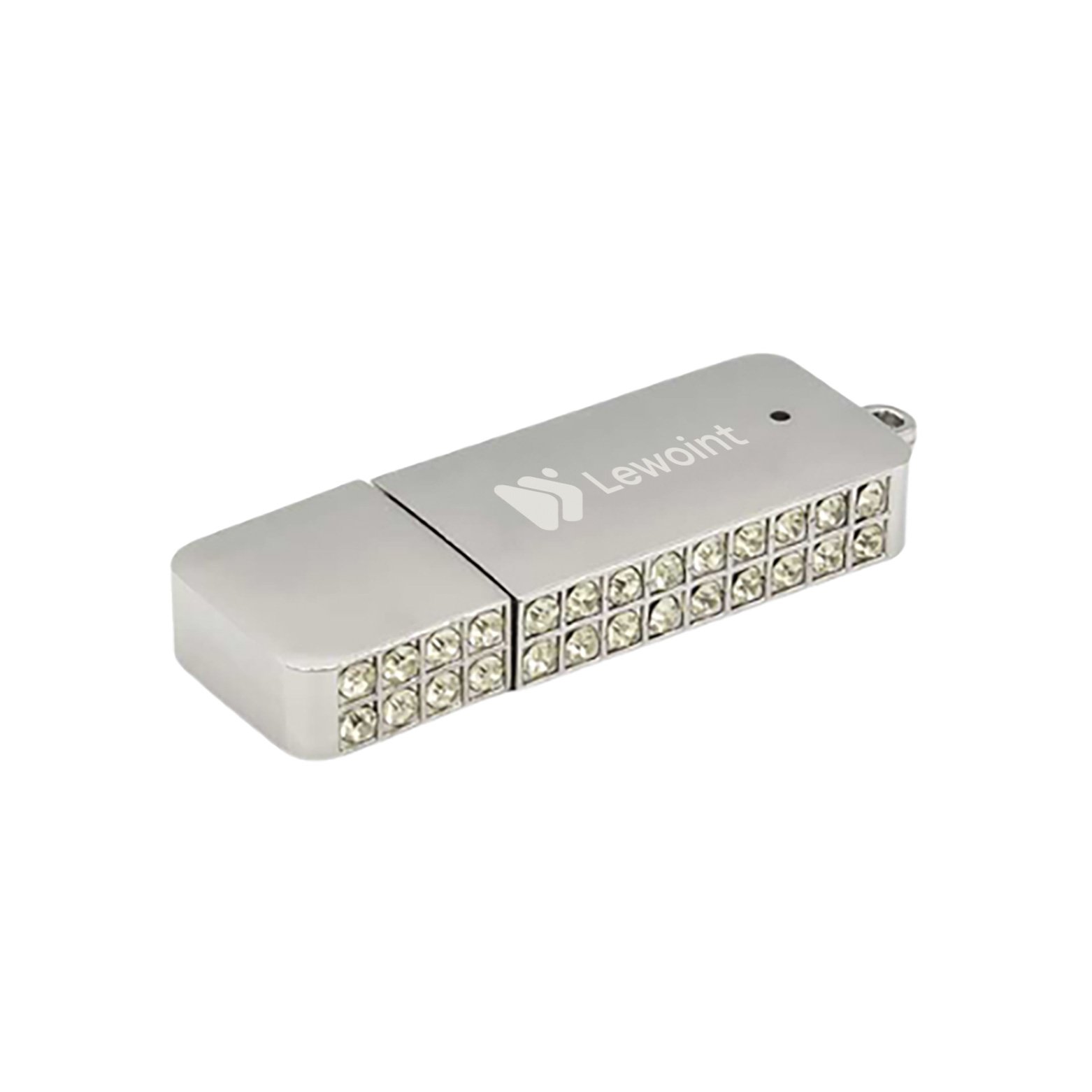 Crystal Studded USB Flash Drive