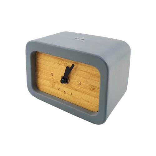 Eco-Friendly Wireless Charger with Clock