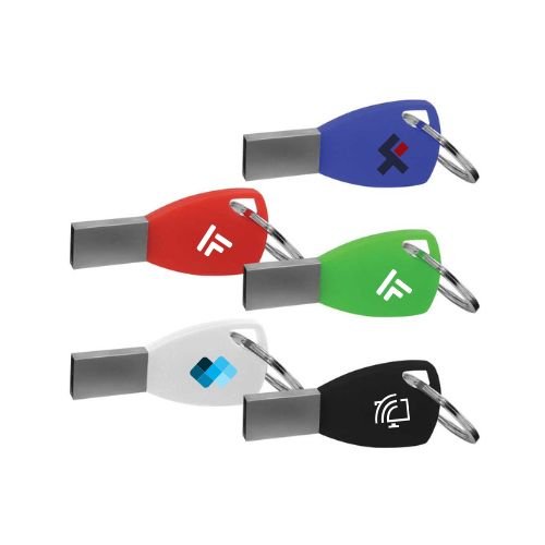 Silicone USB Flash Keychain