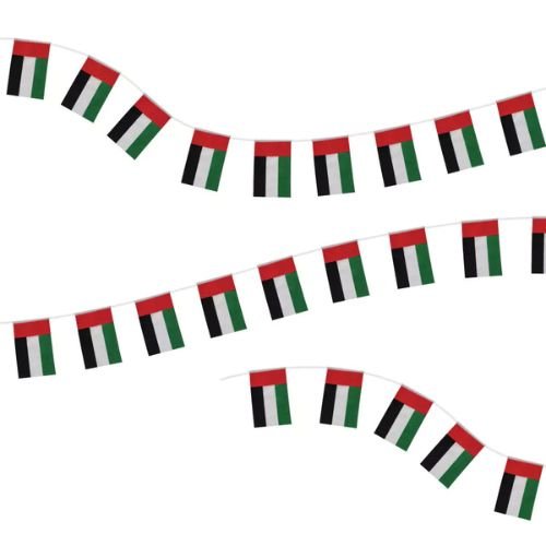 UAE String Flags and Flag Bunting