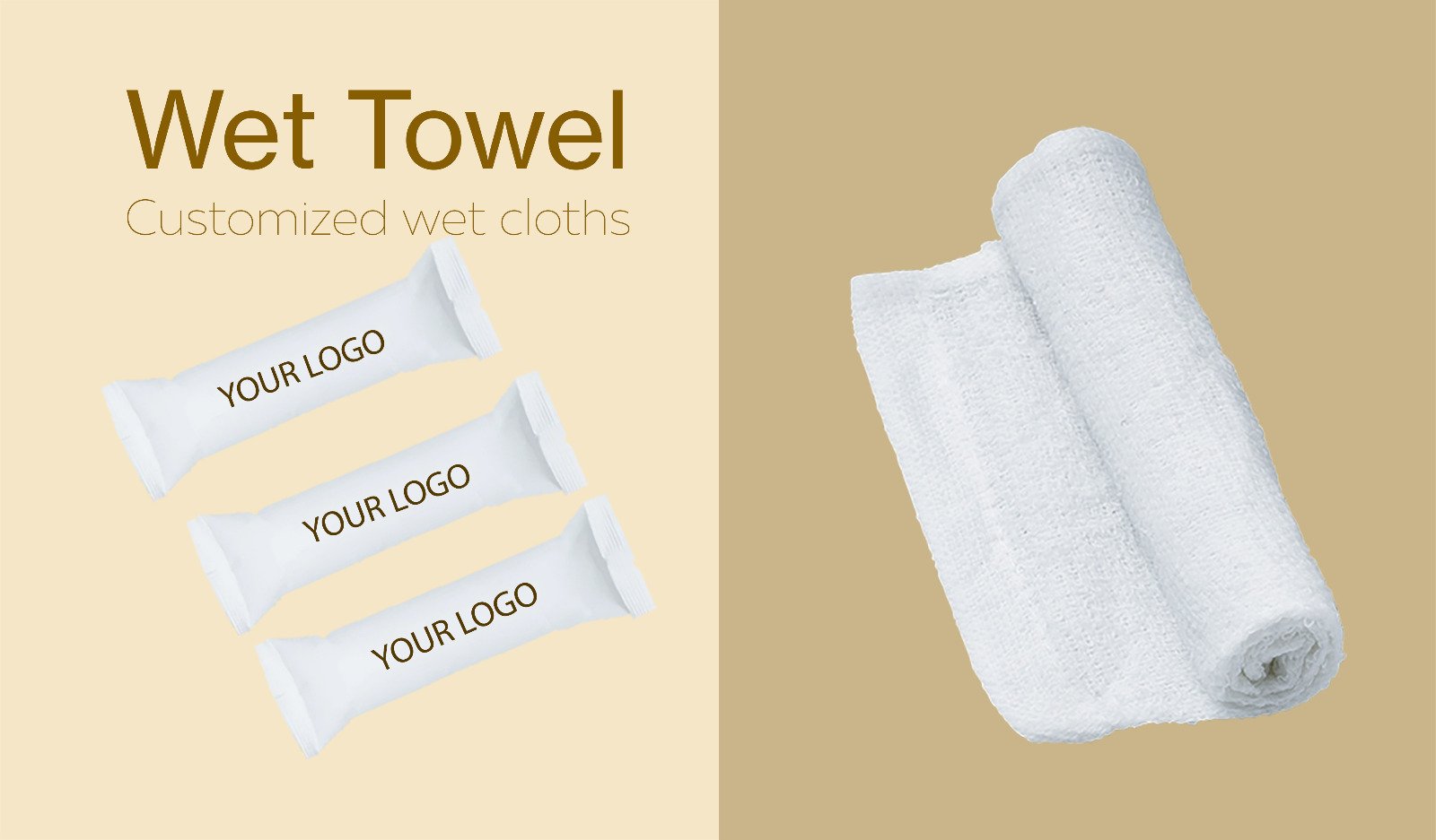 Customized Wet Towel Supplier