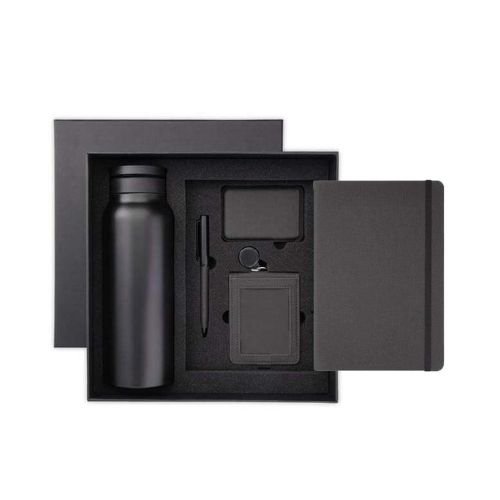 Sustainable 5pc Gratitude Gift Set Black | Corporate Gifts Dubai