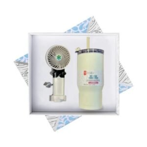 Handheld Fan & 700ml Tumbler Gift Set | Corporate Gifts Dubai