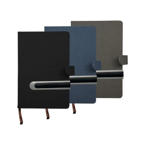 A5 Thick Notebook with Sliding Pen Slot | Corporate Gifts Dubai