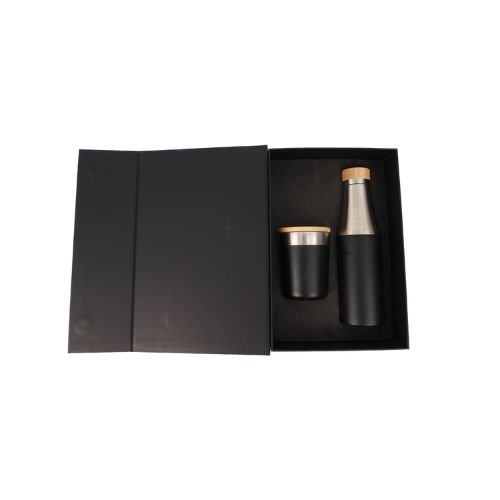 Bottle and Tumbler Gift Set Black | Corporate Gifts Dubai