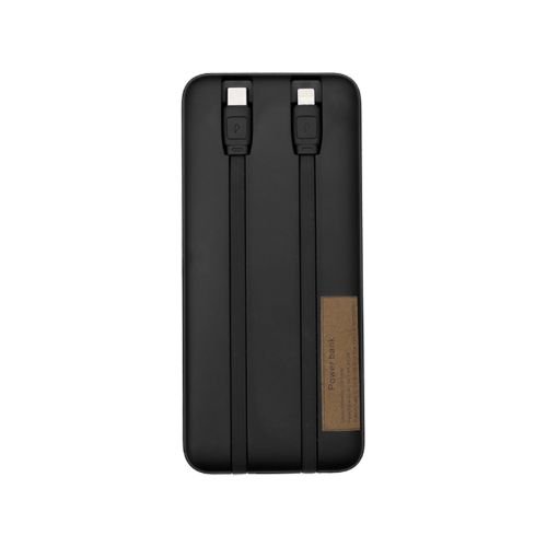 10000mAh Power Bank with Built-In Cables | Promotional Gifts Dubai