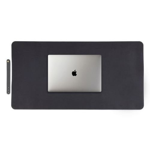 Recycled PU Desk Pad Black 80x40cm | Corporate Gifts Dubai