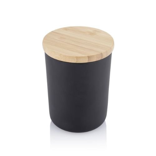 Arabic Oudh Scented Glass Candle Black | Promotional Gifts Dubai