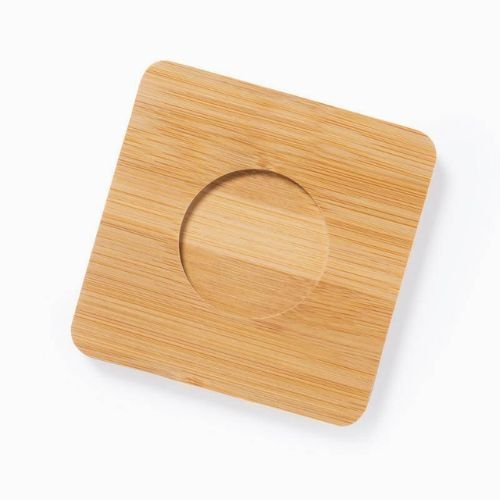 Set of 2 Espresso Cups with Bamboo Coasters | Corporate Gifts in Dubai