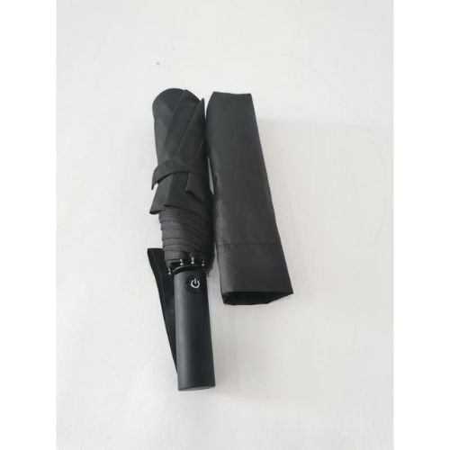 23 Inch RPET Umbrella SPF50 Black | Corporate Gifts Supplier Dubai