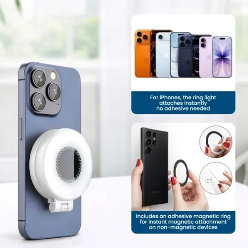 Pocket MagSafe Selfie Ring Light Bi-Color LED | Corporate Gifts in Dubai