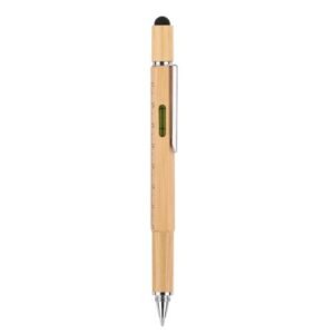 5-in-1 Bamboo Multifunction Pen | Corporate Gifts Dubai