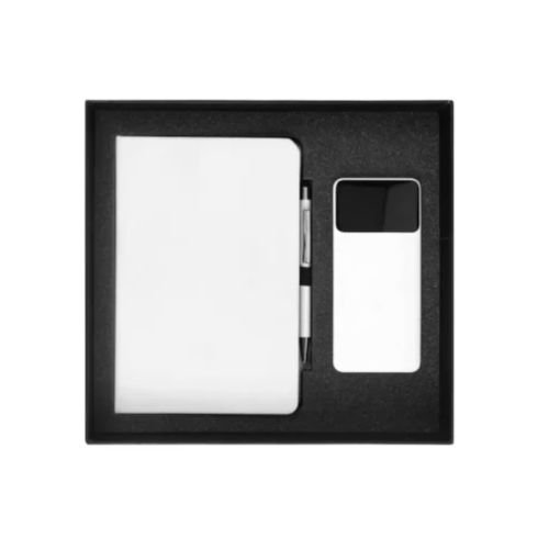Promotional Office Gift Set with Notebook Pen and Power Bank | Corporate Gifts Dubai