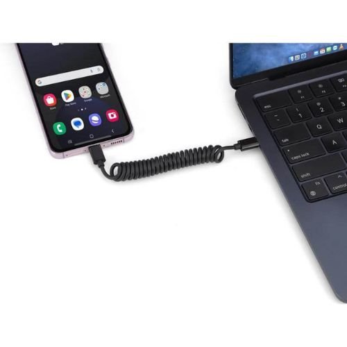 60W Curled Charging Cable and Adapter Kit | Promotional Gifts Dubai